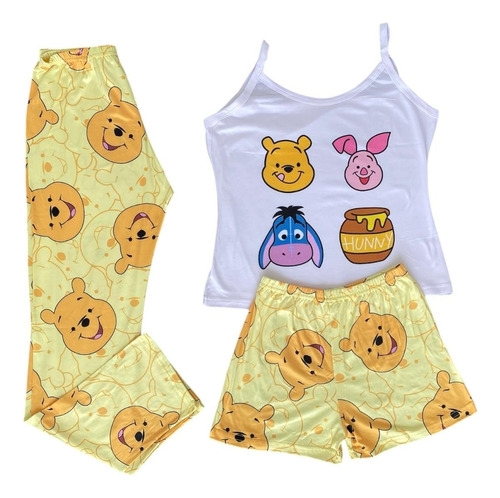 Pijama Pantalón Y Blusa Para Dama Sitch