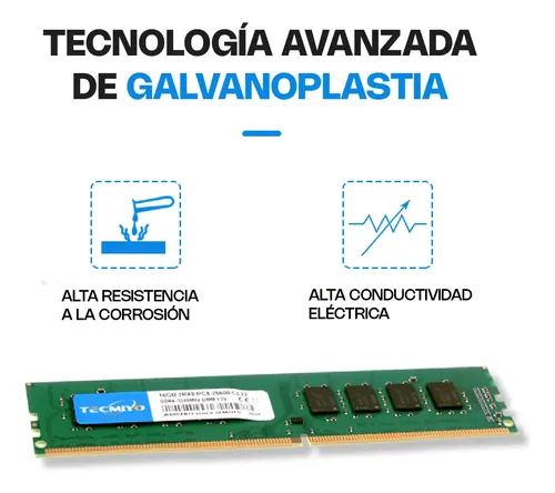 TECMIYO 16GB x 2 デスクトップメモリー DDR4-3200 Memoria RAM Tecmiyo DDR4 16GB 3200MHz PC4-25600 UDIMM 1.2V CL22