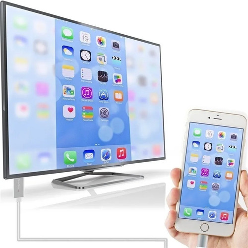 Imagen 8 de 8 de Cable 3en1 Lightning Y Tipo C A Hdmi Hdtv Para Android & Ios