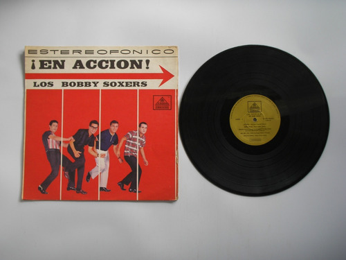 Lp Vinilo Los Bobby Soxers En Accion Colombia 1960