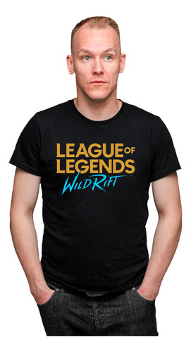 Remera League Of Legends - Wild Rift - Algodón 1ra Calidad