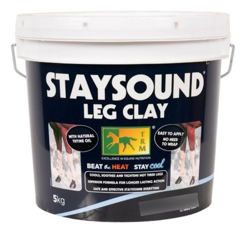 Barro Frío Staysound 5 Kg - Calmante Refrescante Caballos