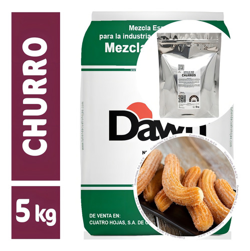Harina Para Churros Dawn 5 Kg