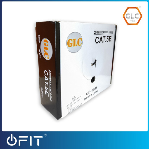 Imagen 3 de 9 de Cable Utp 5e Glc 100 Metros Exterior Doble Vaina