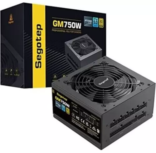 Fuente De Alimentación Gamer 750 W - 80 Plus Gold Atx 3.0 Color Negro