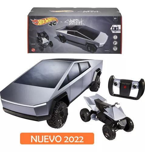 Cybertruck Tesla Carro De Controle Remoto Hot Wheels Mattel