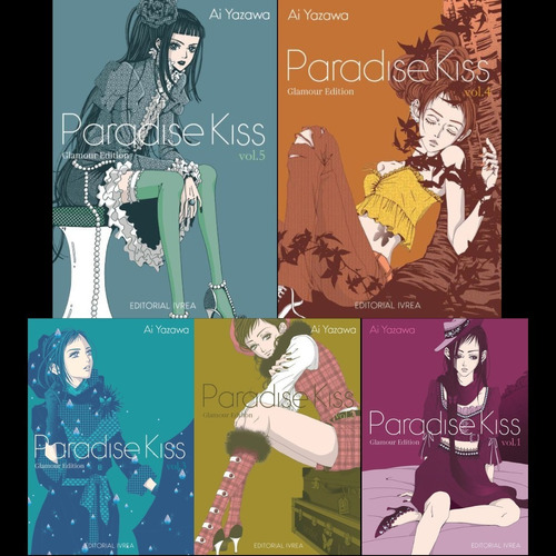 Paradise Kiss Tomos Completo 1 Al 5 -sector 2814 Ivrea