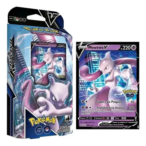 02 Deck Mewtwo V E Melmetal Pokemon Go Copag | MercadoLivre