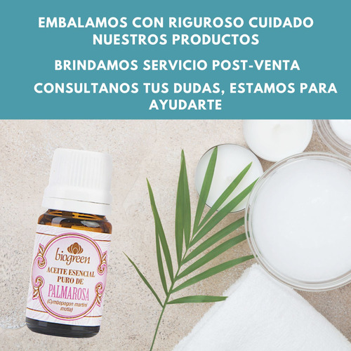 Aceite Esencial Puro Aromaterapia Masajes Biogreen Baños