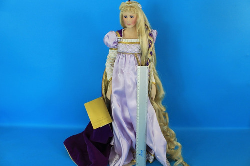 Rapunzel Franklin Heirloom Dolls 1987 (Usado)