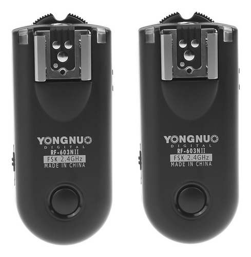 Yongnuo Rf-603n Ii Disparador De Flash Remoto Inalámbrico N3