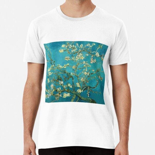 Remera Vincent Van Gogh Floreciente Almendro Algodon Premium