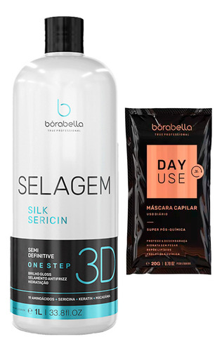 Bórabella Sealant Silk 3d Semi Definitiva Sem Formol 1l