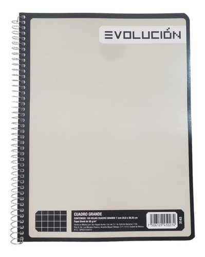 Cuaderno Profesional Evolución Liso C7