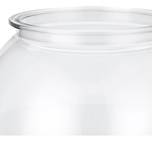Tank Diy Acuario Florero Redondo Transparente Para Tree M
