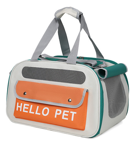 Bolsa Plegable Portátil Para Mascotas Bolsa De Viaje De Tel