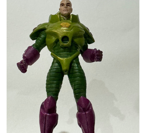 Eaglemoss Figura Muñeco Plomo Dc Comics Lex Luthor #11