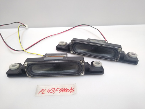 Par De Alto Falantes Samsung Pl43f4000 Ag (Usado)