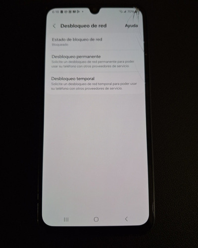 Samsung Galaxy A15 128 Gb Azul Oscuro 4 Gb Ram Estrellado Azul (Usado)