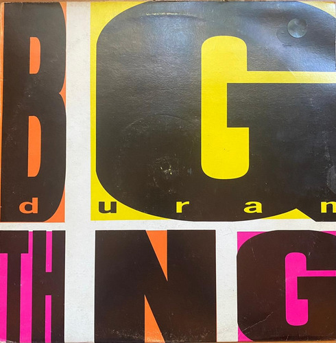 Disco Lp - Duran Duran / Big Thing. Album (1988)