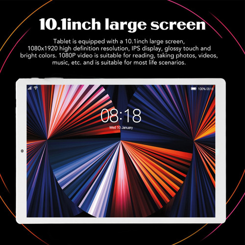 Z Tableta De 64 Gb, 10,1 Pulgadas, Plateada, 4 Gb,