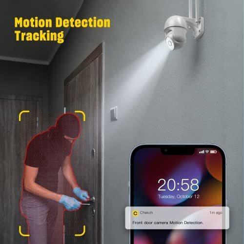 Camara Seguridad 2k Inalambrica Acampar Para Hogar 3 Mp