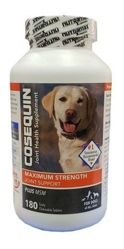 Imagem 2 de 5 de Cosequin Maximum Strength Plus Msm 180 Tabletes Força Máxima
