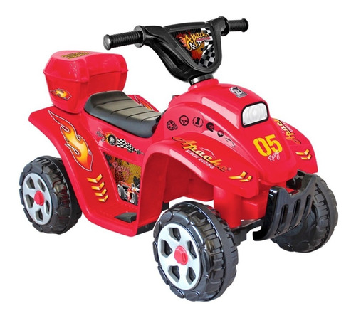 Moto Eléctrica Infantil Cuatrimoto Apache Racing 6v Envio Nr