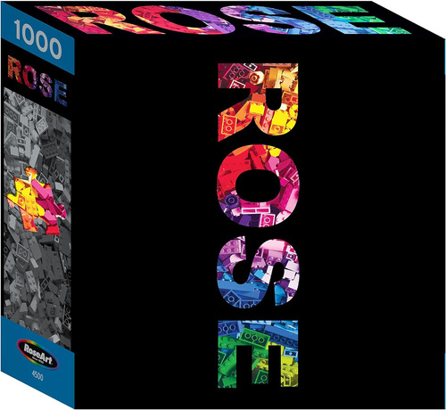 Roseart Rose Jigsaw Puzzle 1000pc Colorido Building Block To