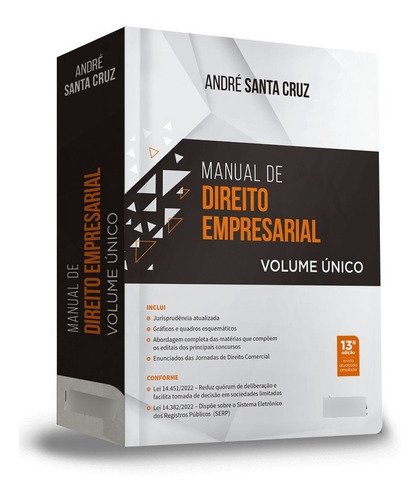 Direito Empresarial - André Santa Cruz - Edição Atual