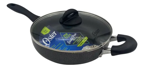 Sartén Wok Con Tapa Clairborne 27cm - 3.3l Aluminio Oster