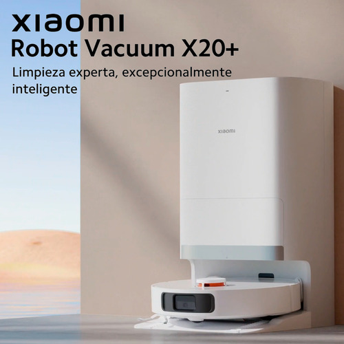 Xiaomi Robot 2en1 Aspirador Trapeador Wifi Vacuum X20+ 280m2 Blanco