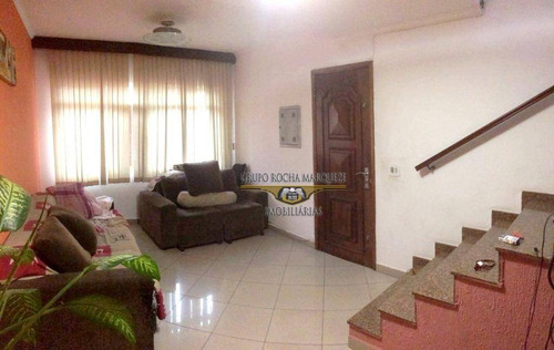 Sobrado Com 3 Dormitórios À Venda, 180 M² Por R$ 550.000,00 - Jardim Vila Formosa - São Paulo/sp - So0783