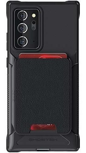 Funda Galaxy Note 20 Ultra Negra Con Billetera Desmontable  