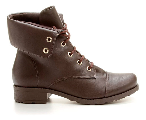 Promoção Bota Coturno Feminino Verazzi (vivaice) 41-87833