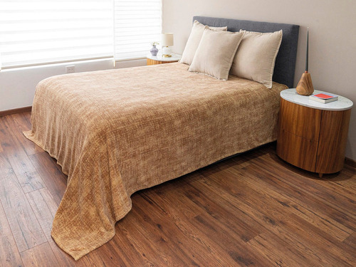 Cobertor Ligero Alaska Beige Matrimonial Dormireal