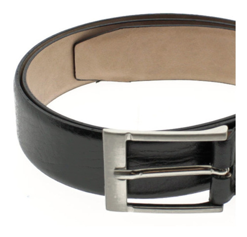 Cinturón Fasolo para hombre, F-014, café 01, color negro, talla 90