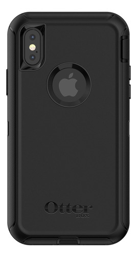 Funda De Policarbonato Para iPhone X & Xs 5.8' (negro)