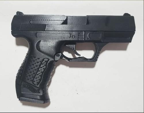 Pistola Walther P99 Impresa En 3d Negro
