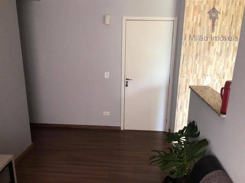 Apartamento Com 2 Dormitórios À Venda, 47 M² Por R$ 152.000 - Parque Sicília - Campolim - Votorantim/sp - Ap1419