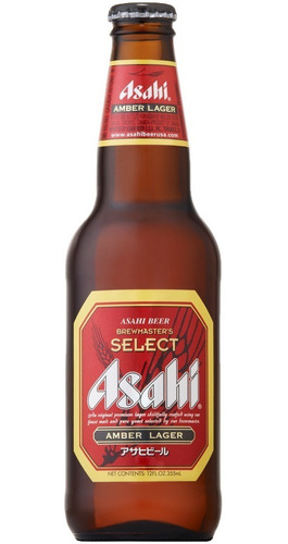 Imagen 1 de 2 de Cerveza Asahi Select Ambar Lagger 355ml ¡remate! Cad Vencida