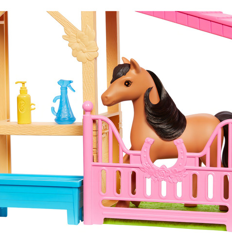 Boneca Barbie The Great Horse Criação De Cavalo Hxj40 Mattel