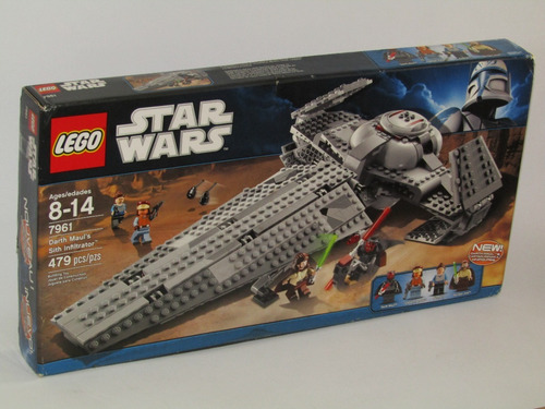 Sith Infiltrator De Darth Maul Lego 7961 (Usado)