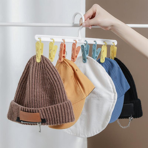 Tendedero Con 2 Pinzas Para Ropa, Resistente Al Viento, Para