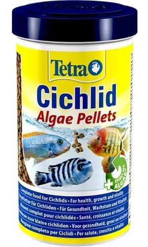 Imagen 1 de 1 de Alimento Tetra Cichlid Algae Pellets 165g Ciclidos Africanos