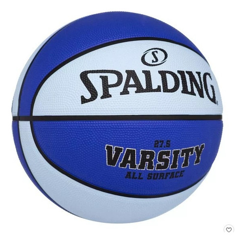 Balon Basquetball Spalding Varsity Blue All Surface Sz 5 Color Azul celeste