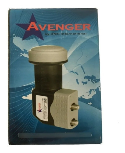 Imagen 2 de 3 de Lnb Banda Ku Hd 2 Salidas Avenger Marca Dms International