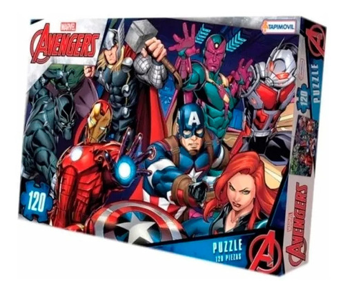 Puzzle Rompecabeza 120 Piezas Avengers Tapimovil Vav03441 