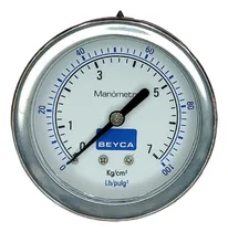 Comprar Manómetro A\u002Finoxidable 7 Kgcm²rosca Posterior Beyca Mm2-45 7