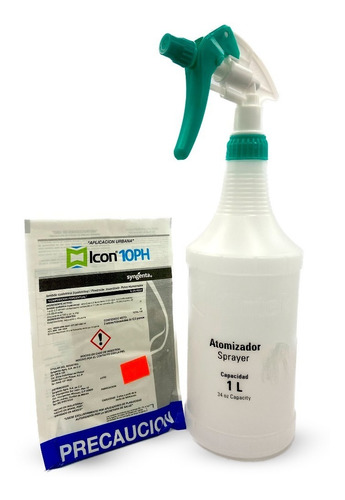 Icon 10ph 25g Insecticida Piretroide + Fumigador 1 L 